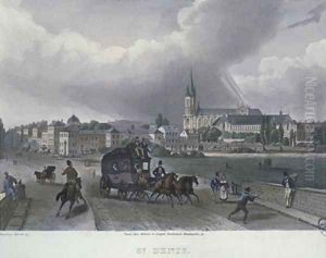 The Town of St Denis by Frederic Martens