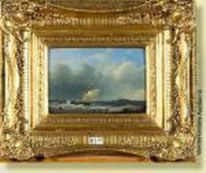 Marine Sous Un Ciel D'orage by Abraham Hulk Jun.