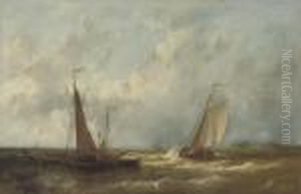 Shipping On A Choppy Sea - view 1