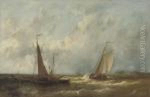 Shipping On A Choppy Sea by Abraham Hulk Jun.