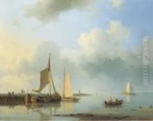 Shipping In A Calm by Abraham Hulk Jun.