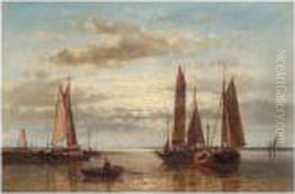 Shipping In A Calm Sea - view 1