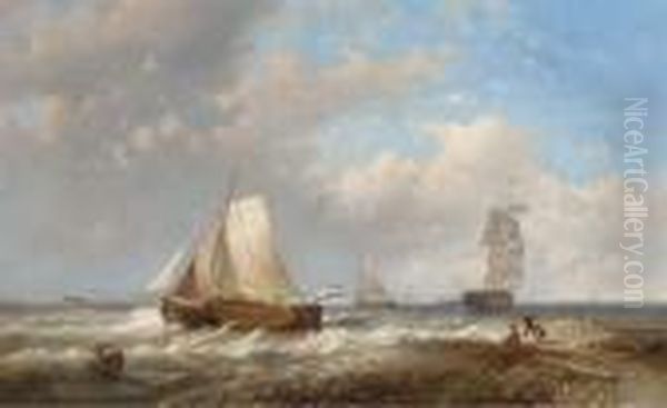 An Onshore Breeze Off The Dutch Coast - view 1