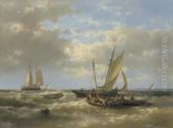 Hauling In The Nets - view 1