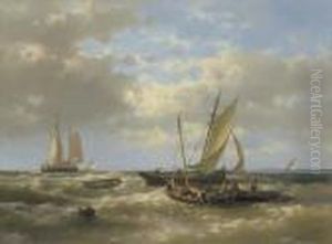 Hauling In The Nets by Abraham Hulk Jun.