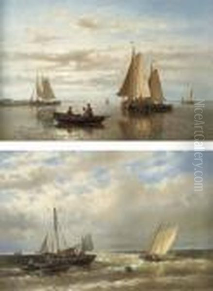 Shipping In A Calm; And Shipping In A Squall - view 1