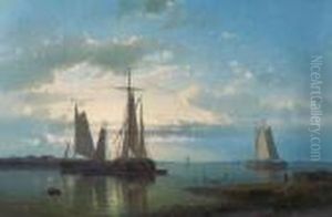Sailing In A Calm Estuary