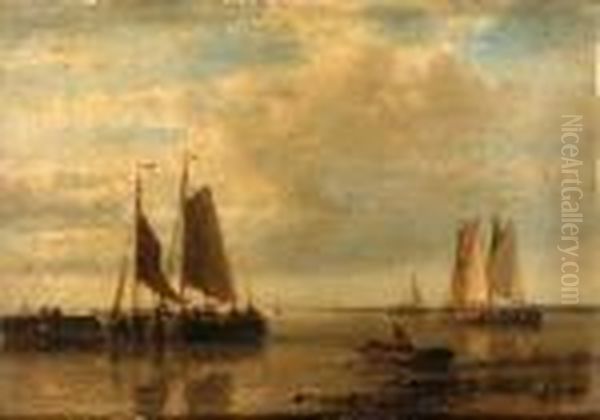 Fishing Boats In An Estuary - view 1
