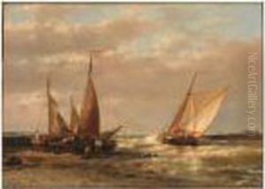 Harbour Entrance by Abraham Hulk Jun.