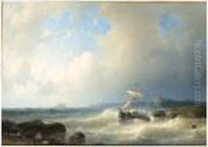 A Rocky Coast by Abraham Hulk Jun.