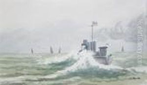 Returning To Port; Off Bognor; Off Ilfracombe X2 by Abraham Hulk Jun.