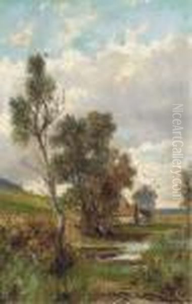 By The River; And Off To Market - view 1