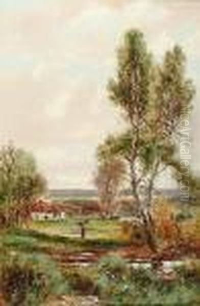 A Figure In A Landscape Collection Firewood; & A Companion - view 1