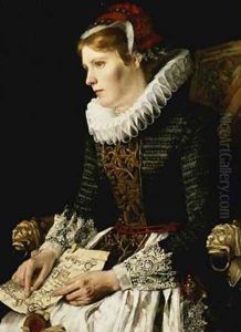 Portrait of a Noble Woman by Paula Monje