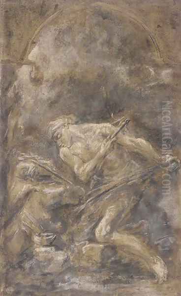 A flagellant hermit - view 1