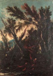 The Temptation of Saint Anthony by Alessandro Magnasco