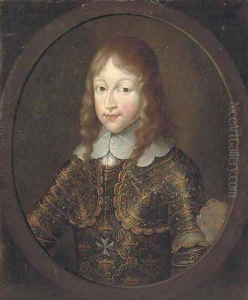 Portrait of a gentleman, half-length, in armour - view 1