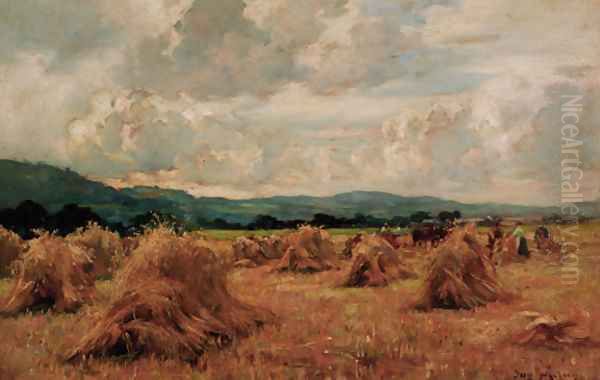 Haystacks - view 1