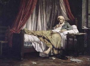 Jean Paul Marat 1743-93 1879 by Etienne Lucien Melingue