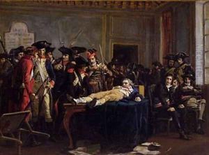 The Morning of 10 Thermidor Year 2 July 28th 1794 1877 by Etienne Lucien Melingue