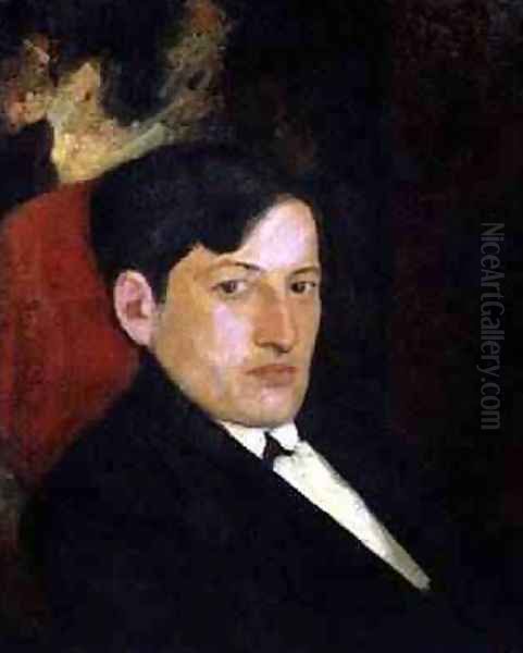 Portrait of D Shevardnadze 1921 - view 1