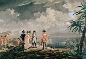 Napoleon Bonaparte 1769-1821 on St Helena in 1816 by Martinet, Francois