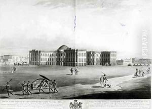 South East View of the New Government House Calcutta by Moffat, James