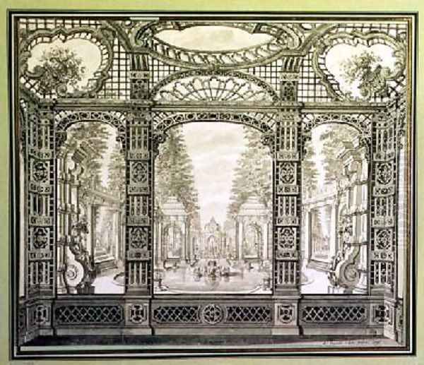 Study for a decorative mural 1735 - view 1
