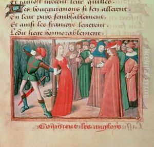 Joan of Arc at the stake