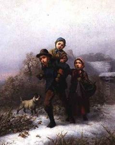 In Winter by Ferdinand Marohn