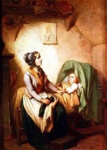 The Sick Child by Ferdinand Marolin