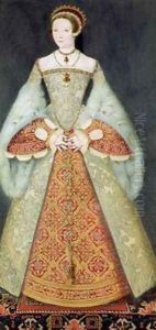 Portrait of Catherine Parr 1512-48 1545 by John Master