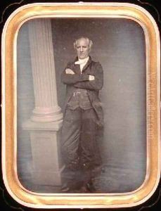 Samuel Houston 1851 by Charles R. and Henry W. Meade