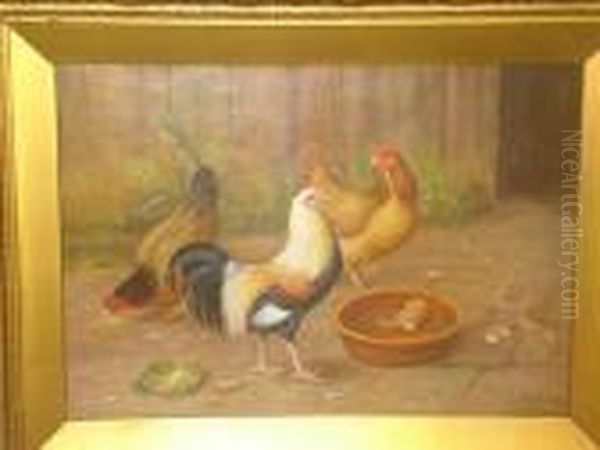 Hens In A Yard - view 1