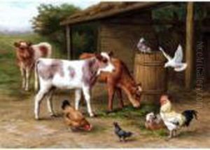 Farmyard Friends by Edgar Hunt