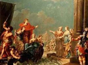 The Departure of Aeneas by Giuseppe (Il Sansons) Marchese
