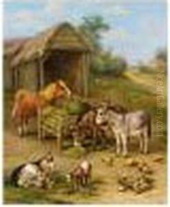 Feeding Time by Edgar Hunt