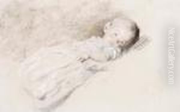 Study Of A Baby - view 1