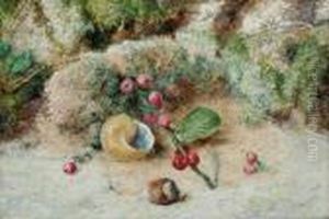 Stilllife Of A Snail's Shell by William Henry Hunt