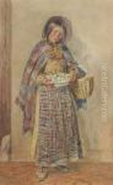 The Primrose Seller - view 1