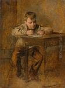 Hard At Work by William Henry Hunt