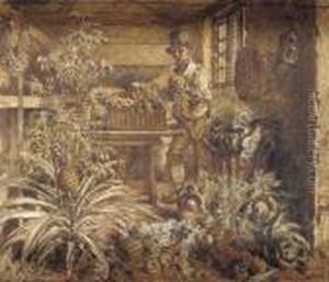 A Gardener In His Potting Shed