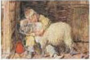The Pet Lamb by William Henry Hunt