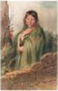 A Gypsy Girl by William Henry Hunt