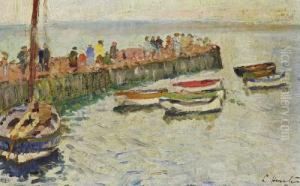 Figures On The Pier, Largo