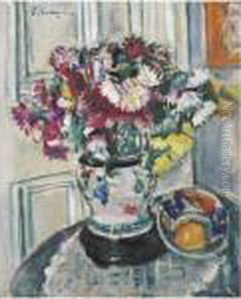 Chrysanthemums - view 1