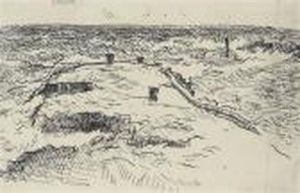 The Harbour, Largo by George Leslie Hunter