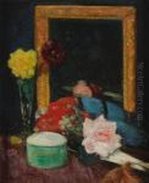 Still Life With Pink Rose - view 1