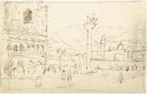 St. Mark's Square, Venice by George Leslie Hunter