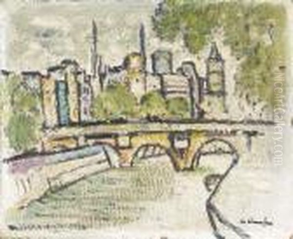 On The Seine, Paris - view 1